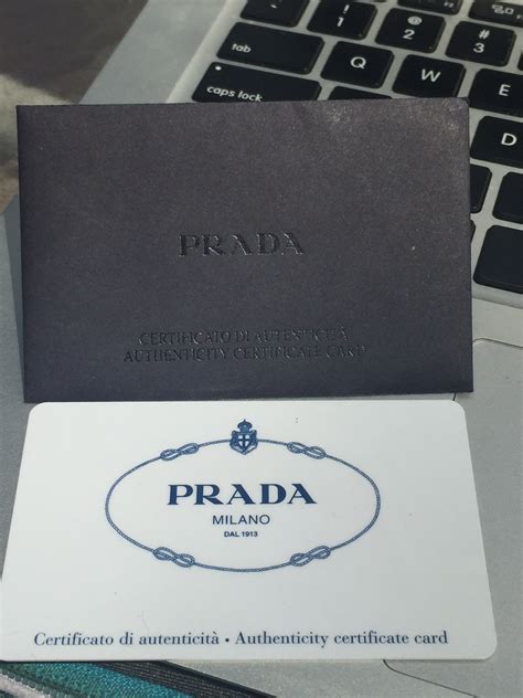 fale prada bag|prada authenticity card.